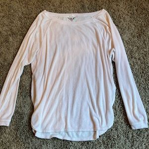 comfy light pink shirt